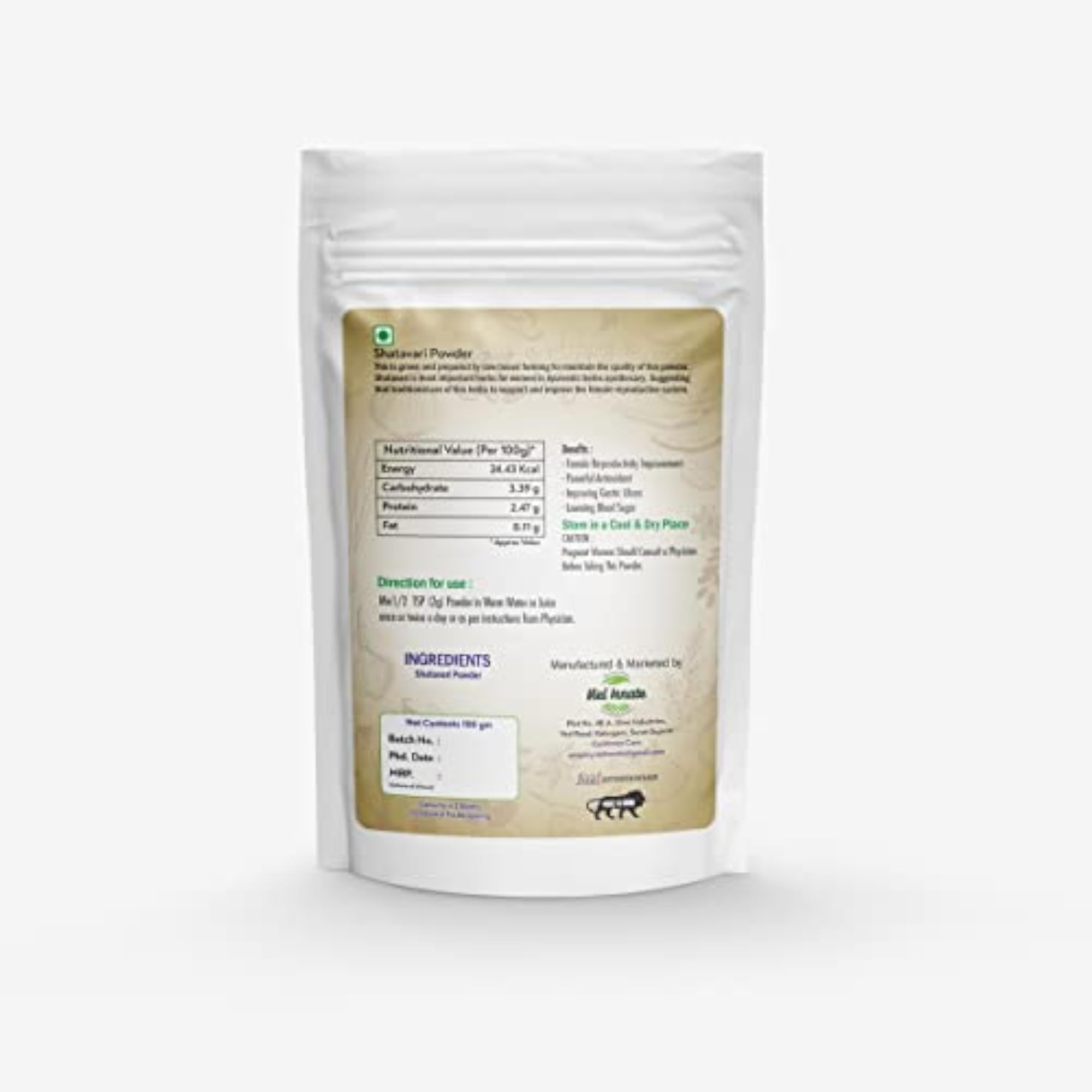 Shatavari Powder - Pure & Natural